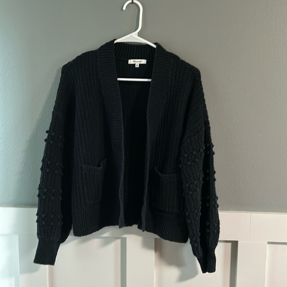 Madewell balloon sleeve sweater